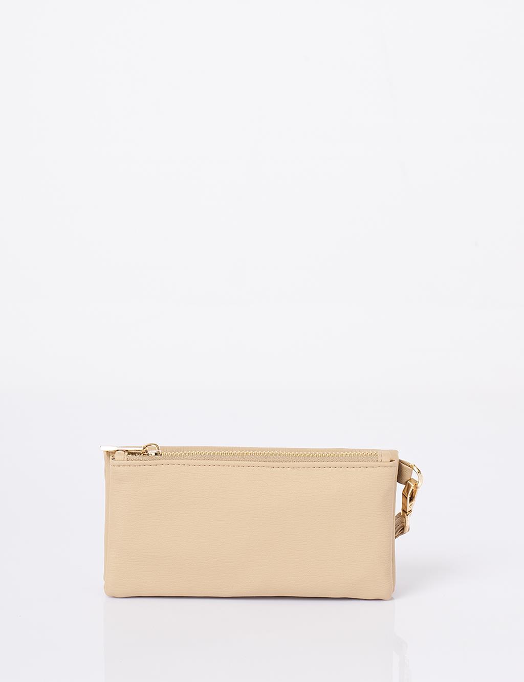 Zip-Around Large Wallet Mink 
