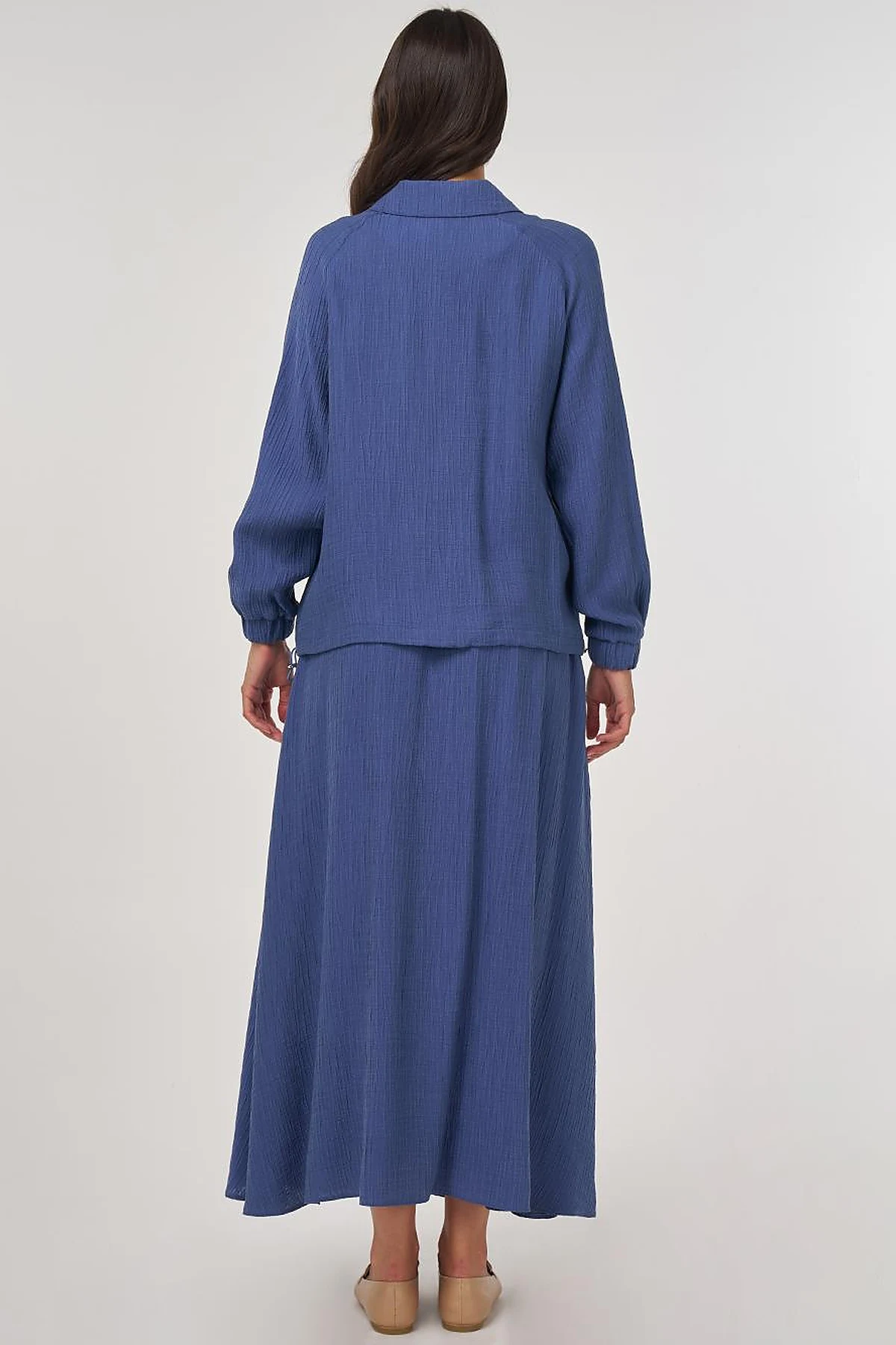 Lyocell Skirt Set Indigo