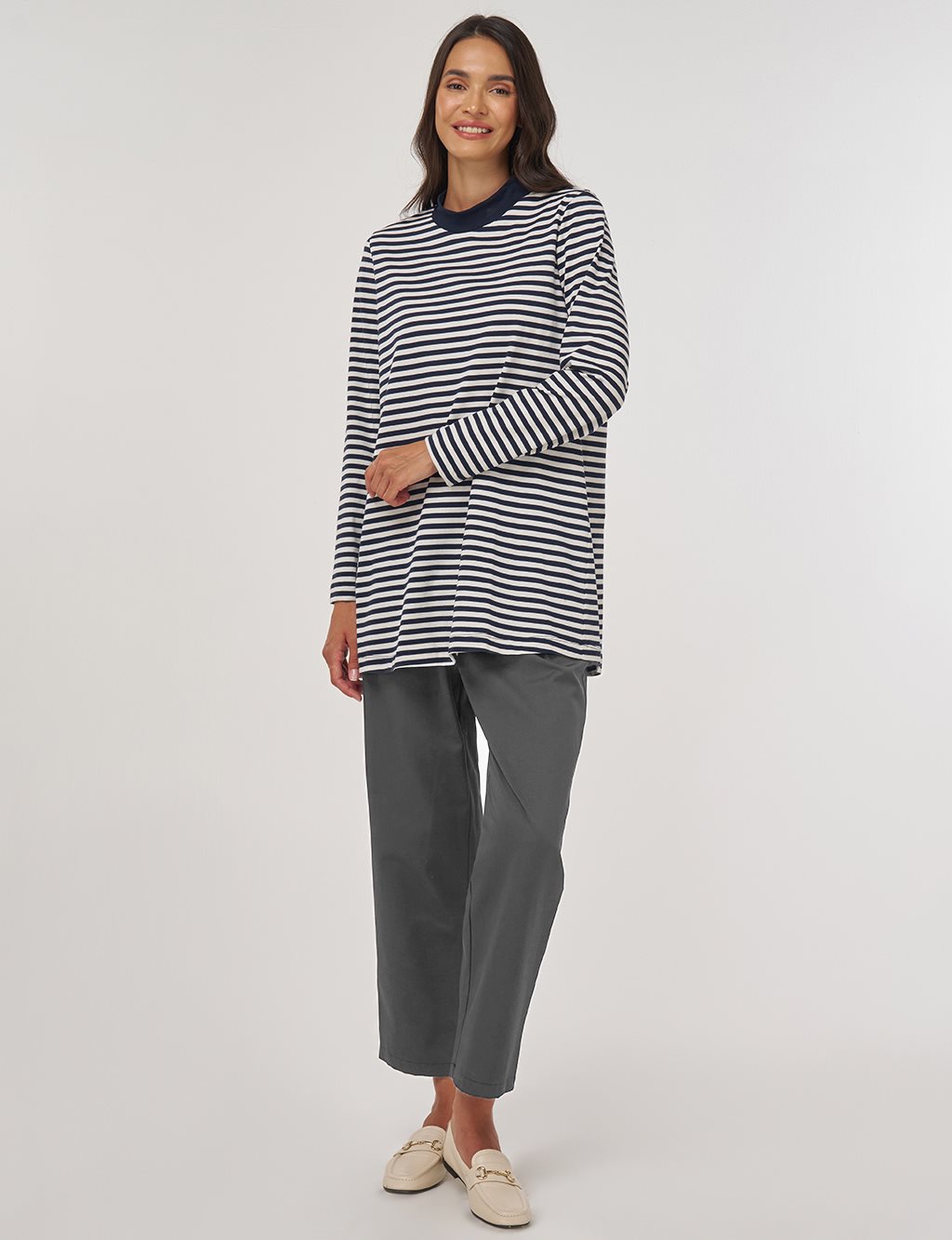 Vest and Sweatshirt Set Dark Navy