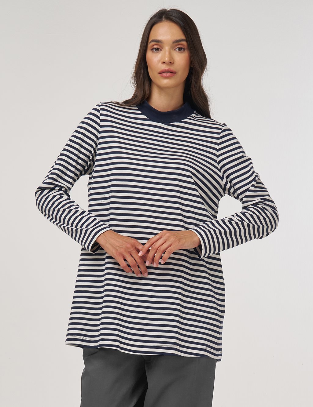 Vest and Sweatshirt Set Dark Navy