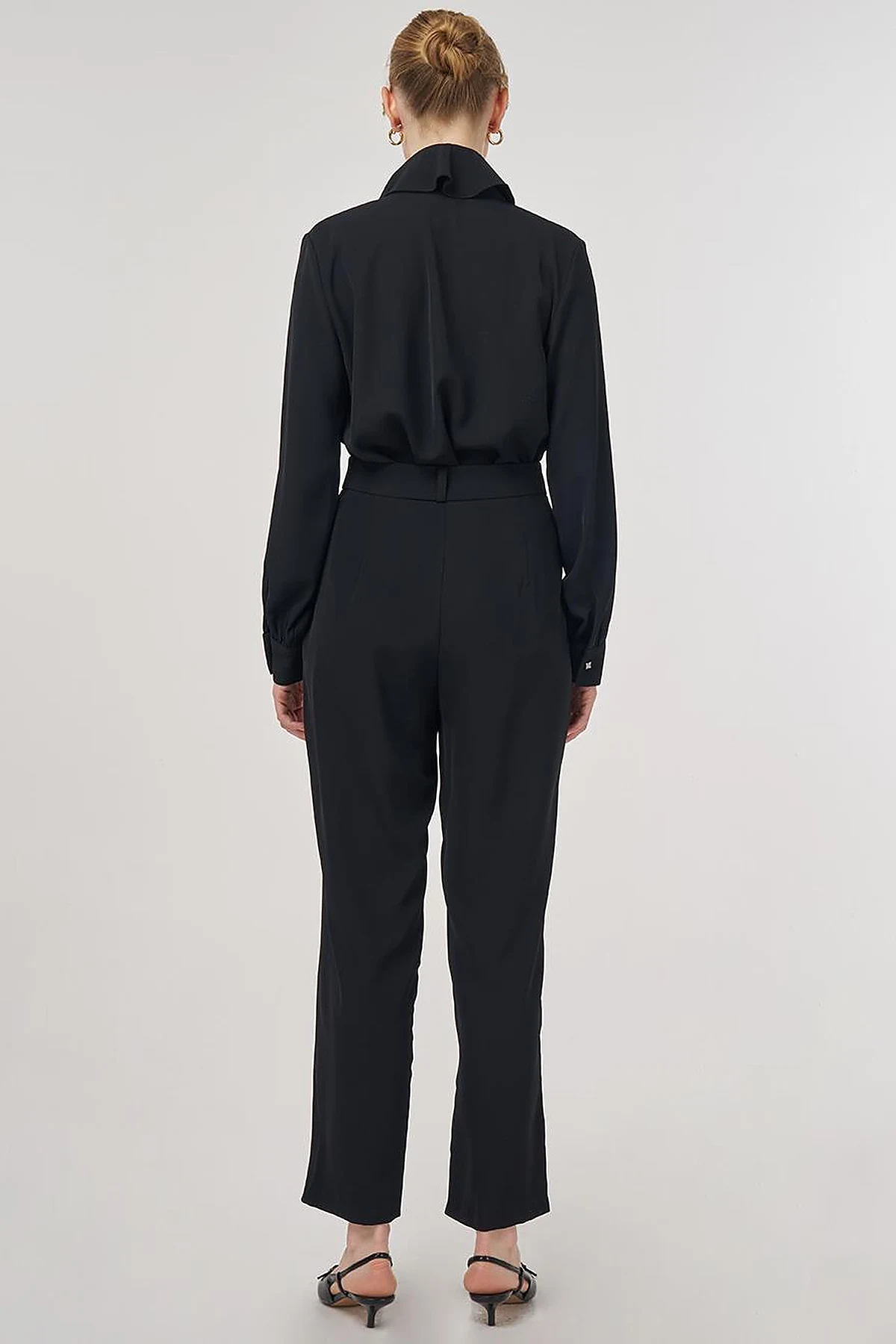 Darted Pants Black