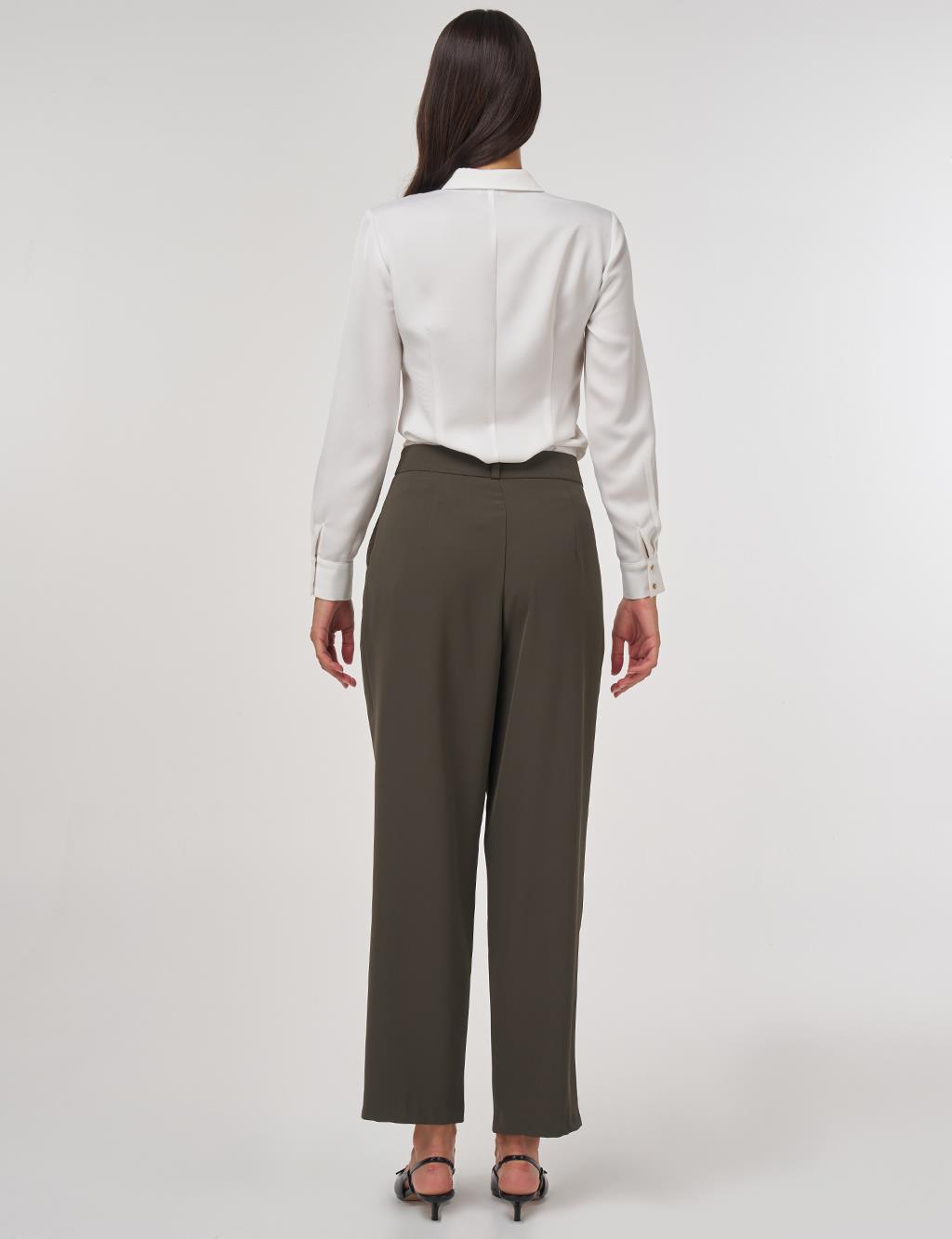 Darted Pants Khaki 