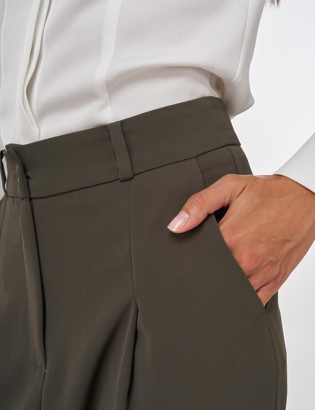 Darted Pants Khaki 