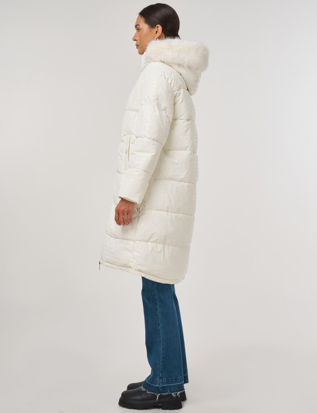 Zip-Up Anorak Jacket Optical White