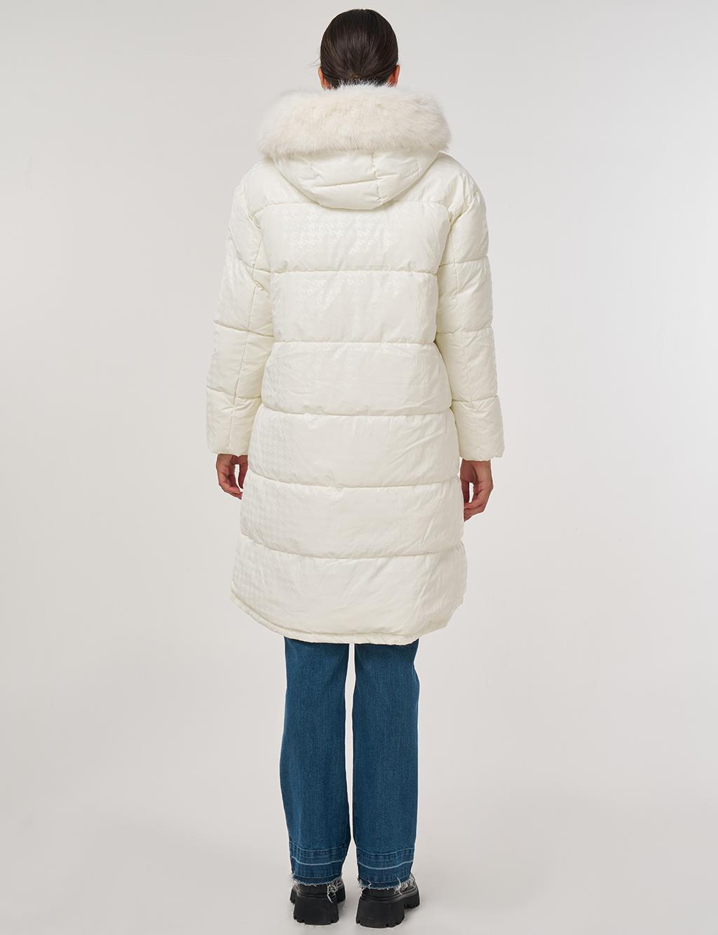 Zip-Up Anorak Jacket Optical White