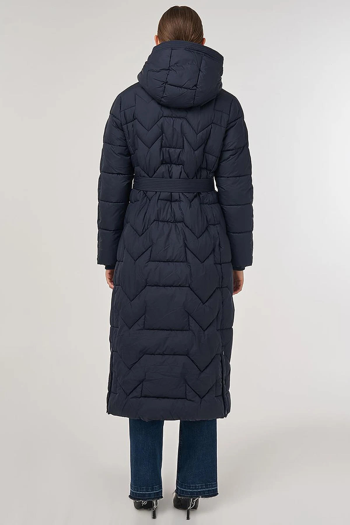 Pocket-Detail Anorak Jacket Navy