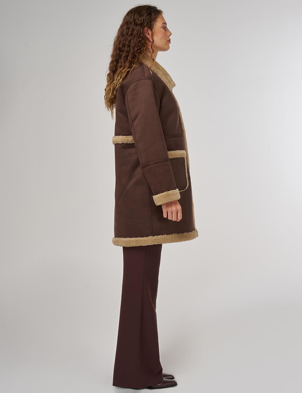 Torba Cepli Süet Kaban Kahve 