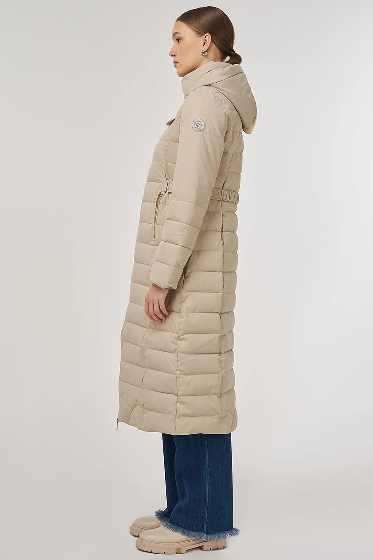 Kapüşonlu Anorak Mont Taş