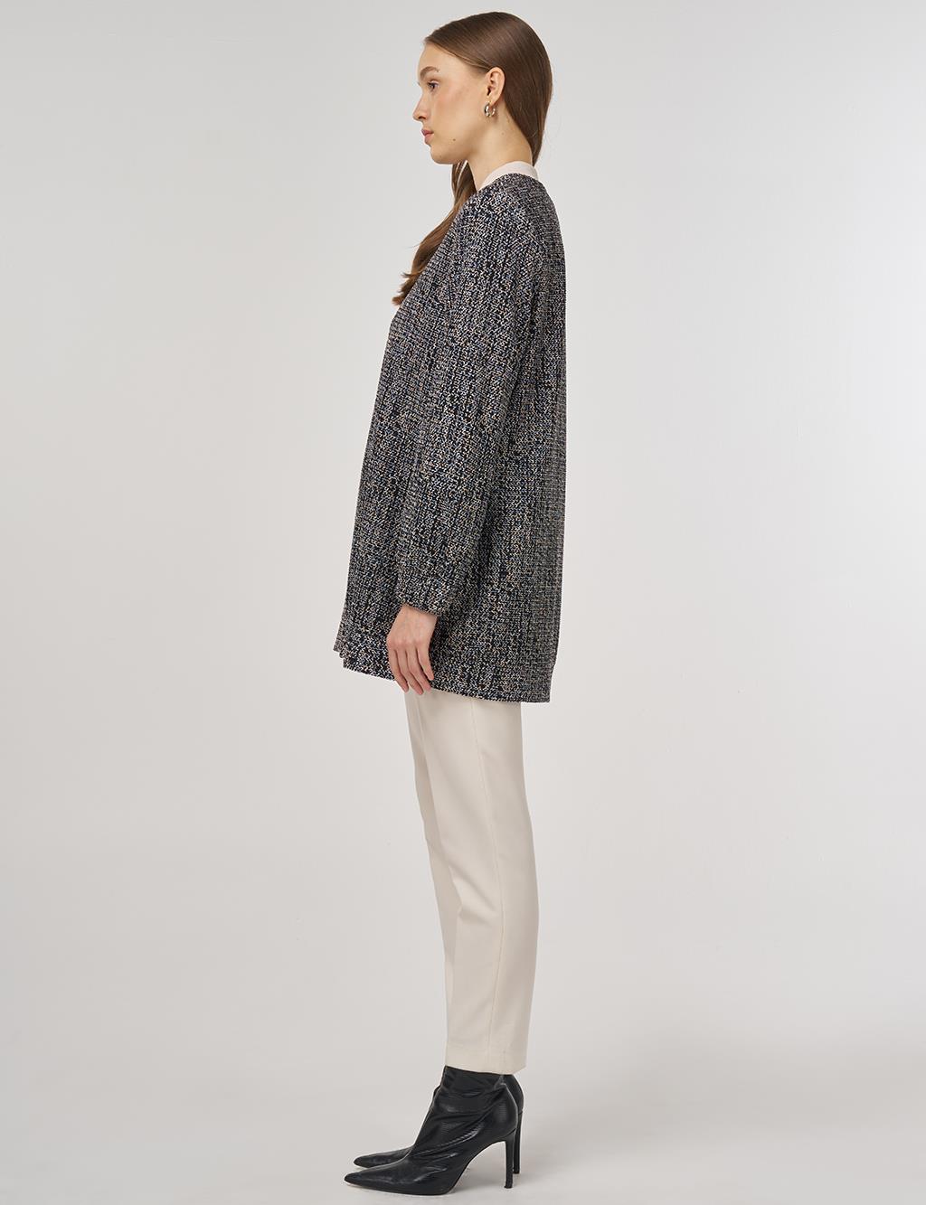 College Collar Jacket Cream