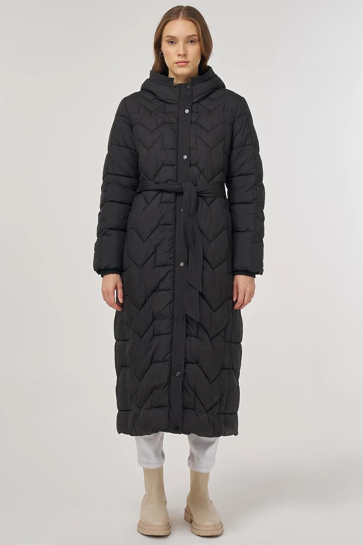 Pocket-Detail Anorak Jacket Black 