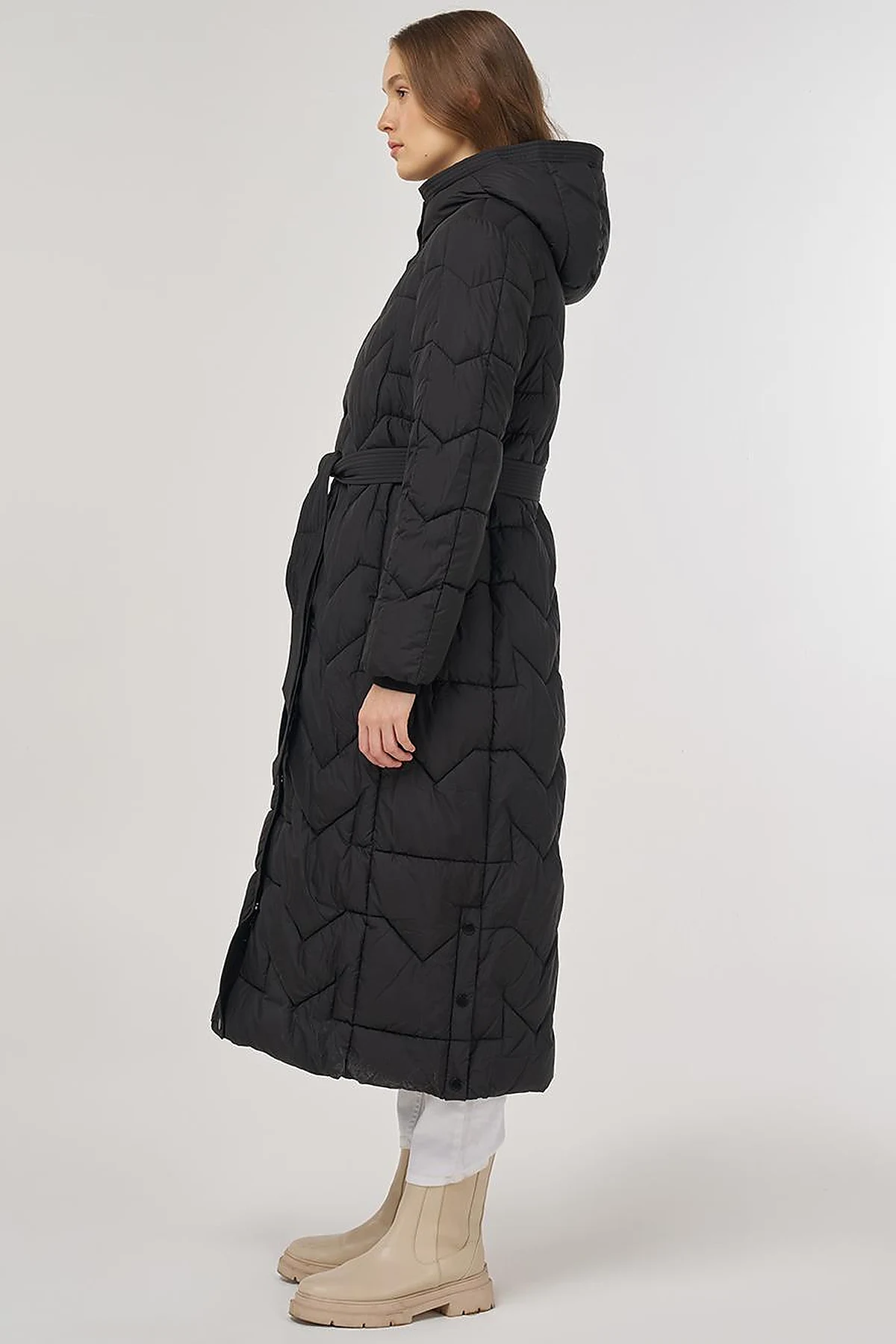 Pocket-Detail Anorak Jacket Black 