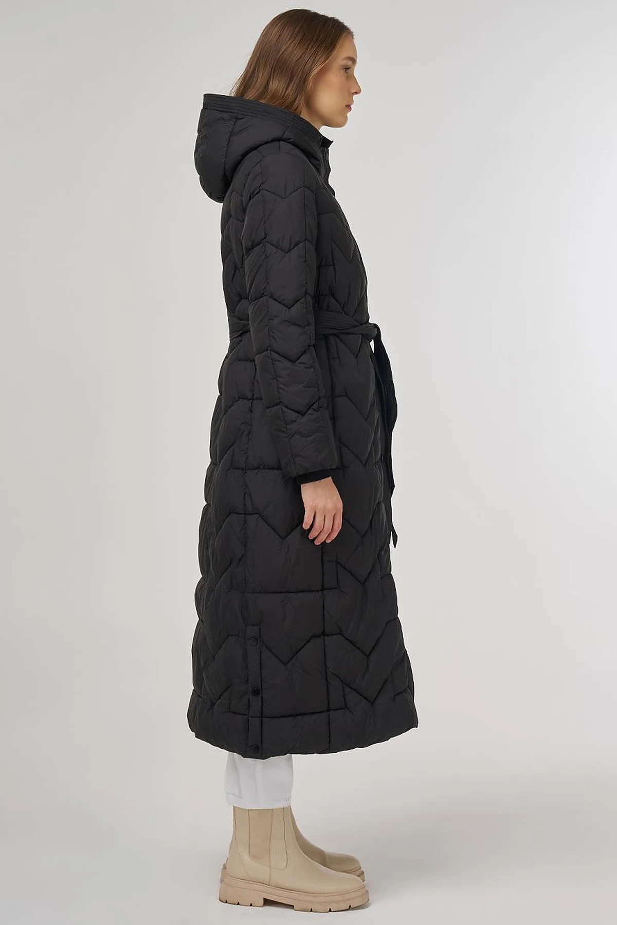Pocket-Detail Anorak Jacket Black 