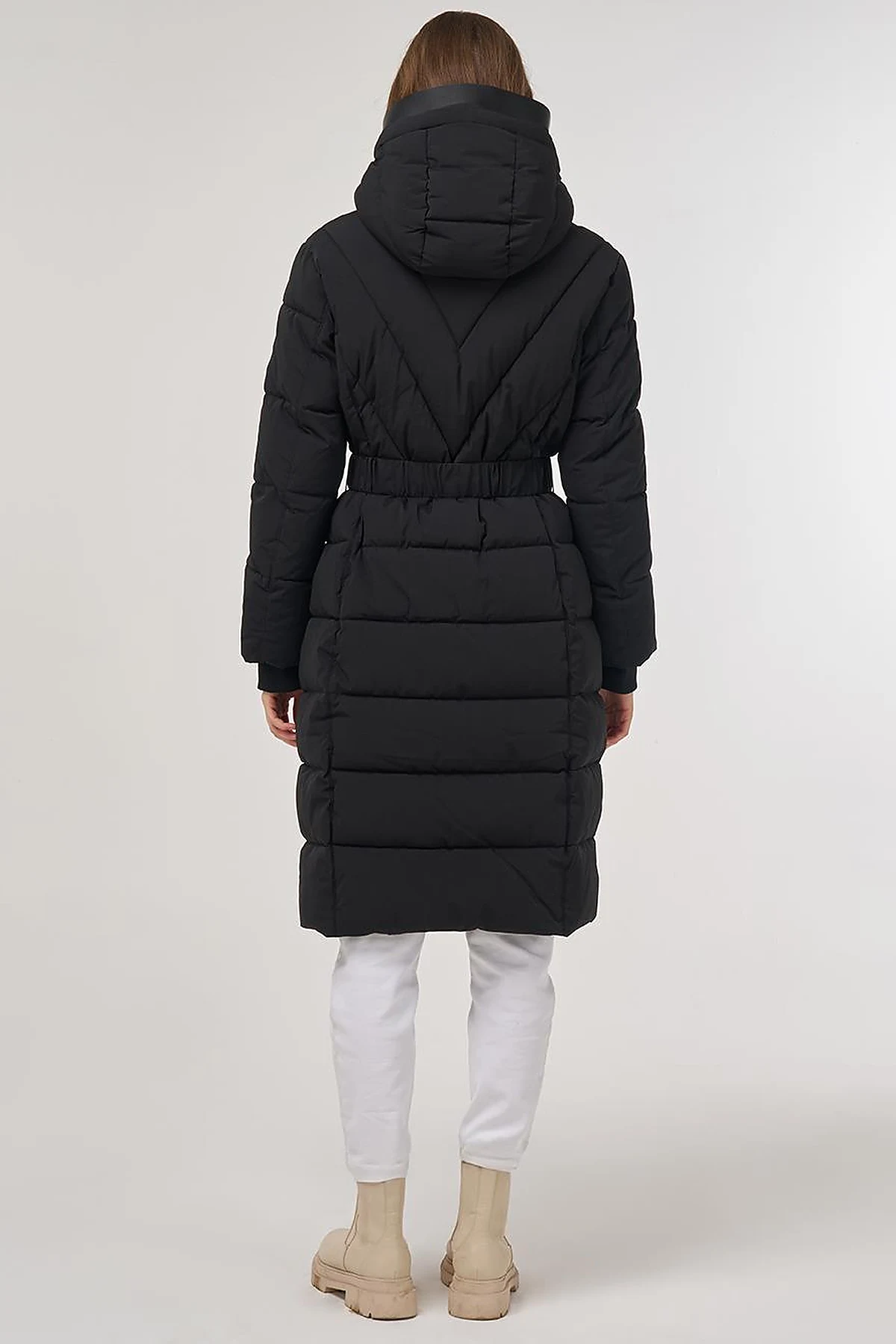 Hood-Detail Anorak Jacket Black