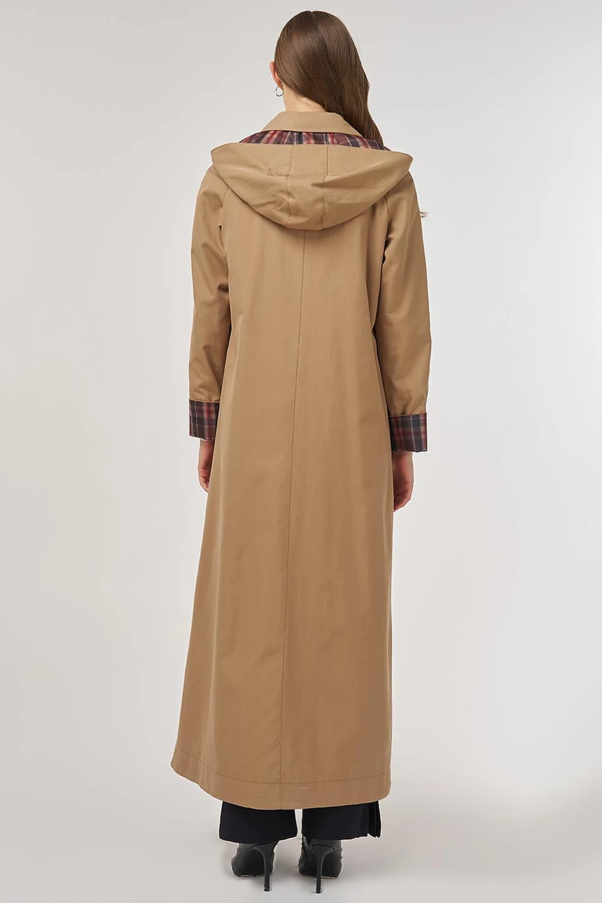 Shirt Collar Overcoat Beige