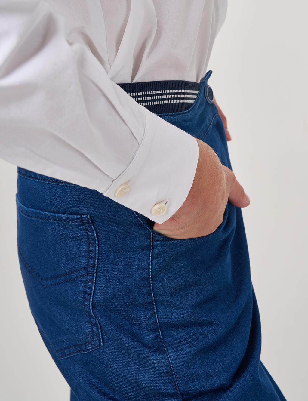 Relax Fit Denim Pants Indigo