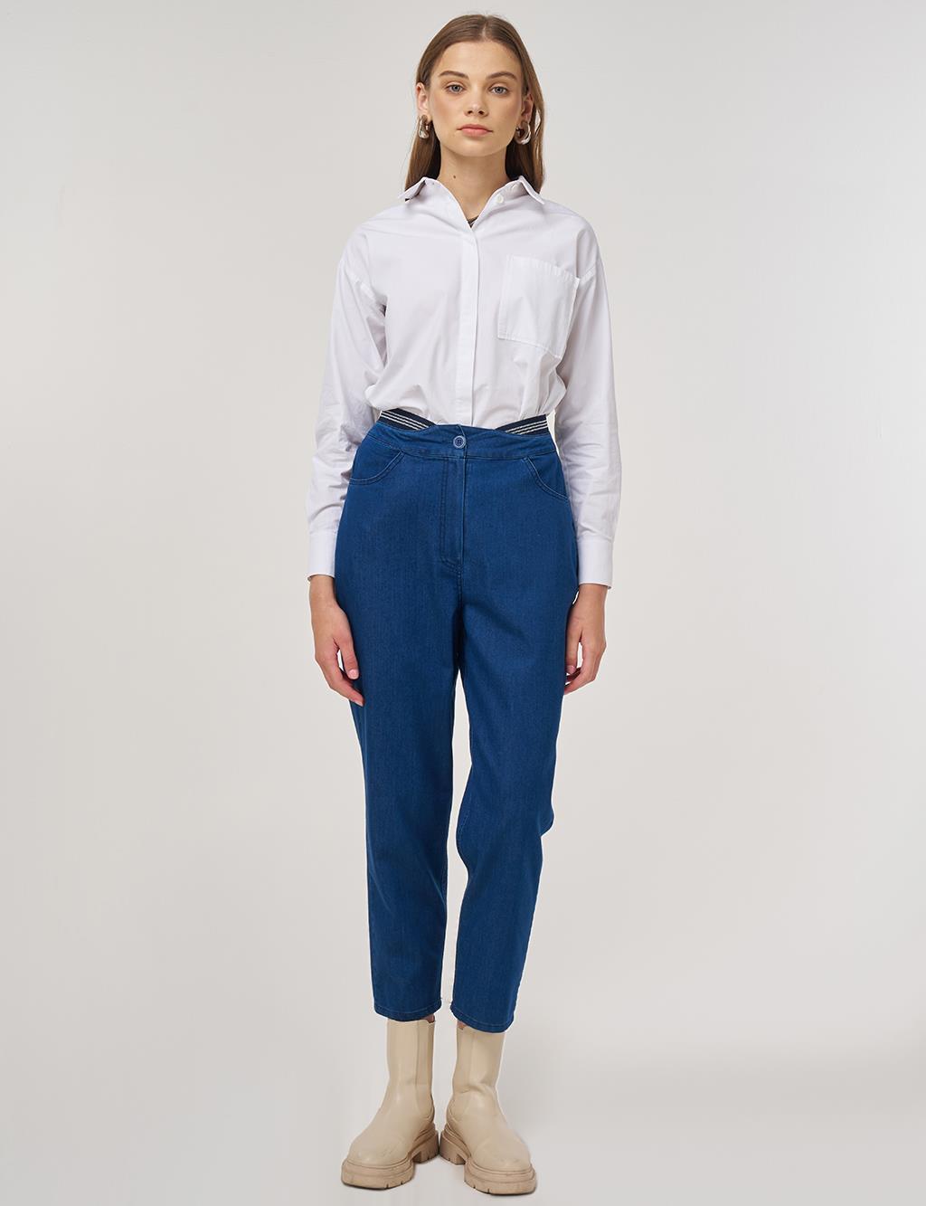 Relax Fit Denim Pants Indigo