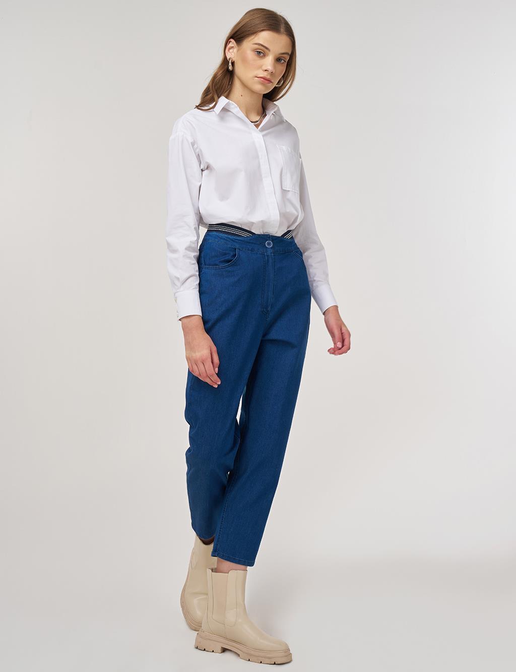 Relax Fit Denim Pants Indigo