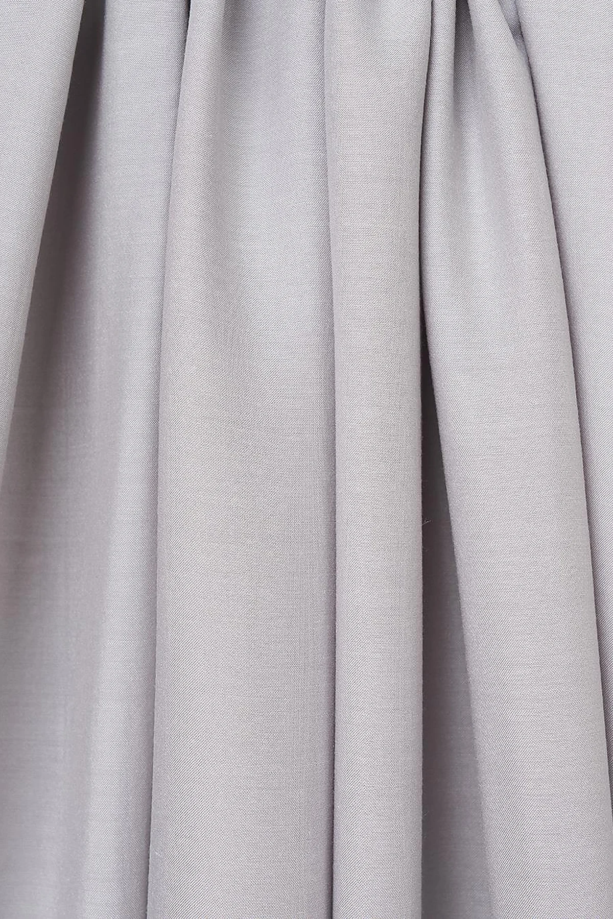 Basic Cotton-Silk-Blend Shawl Gray