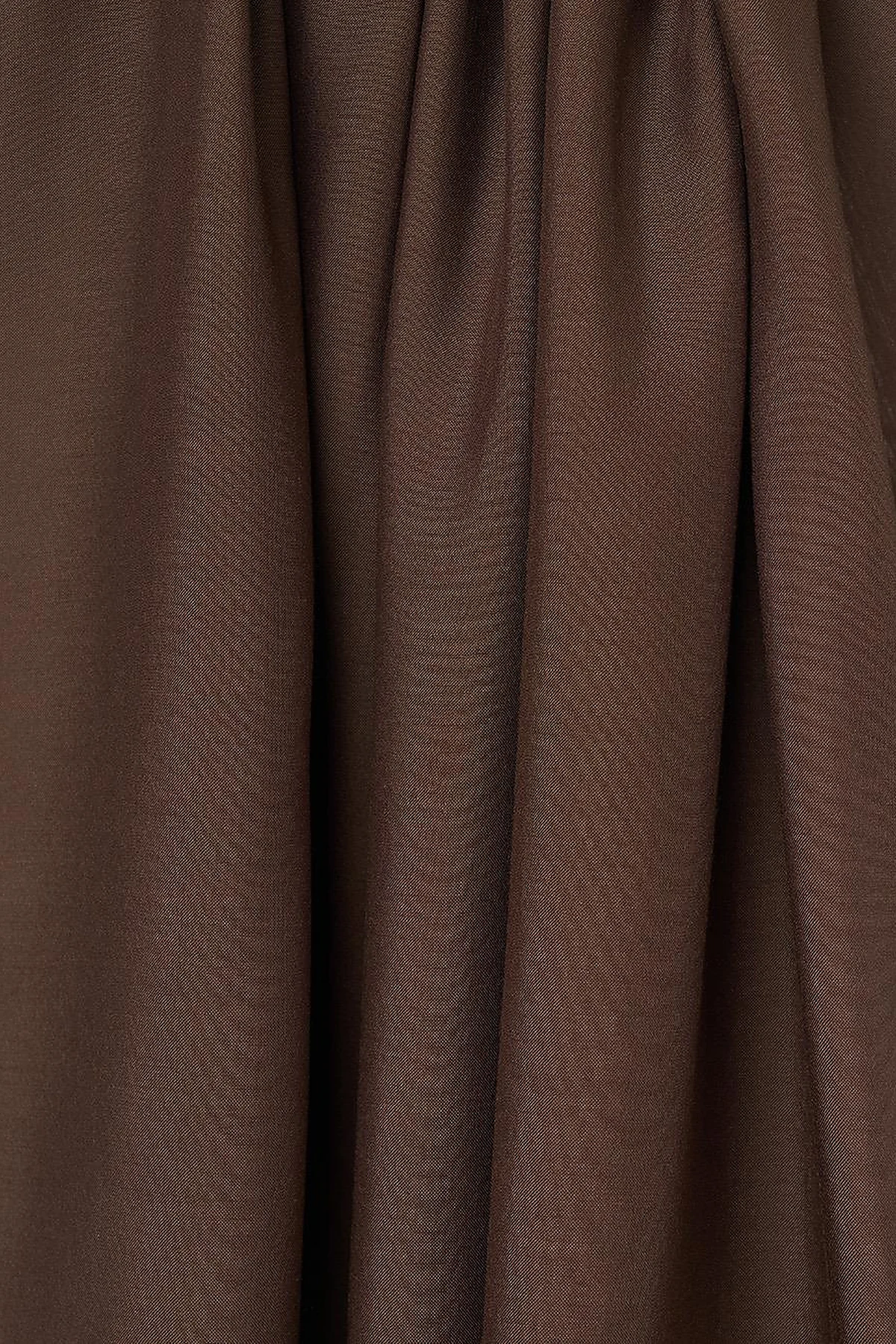 Basic Cotton-Silk-Blend Shawl Coffee
