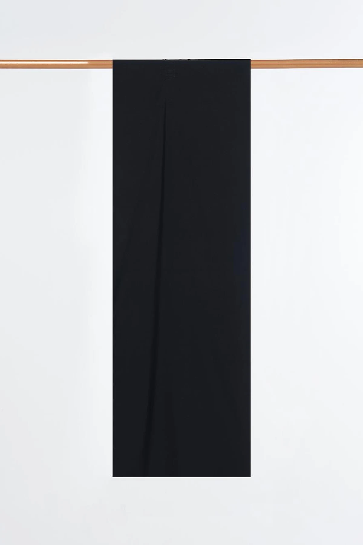 Basic Cotton-Silk-Blend Shawl Black