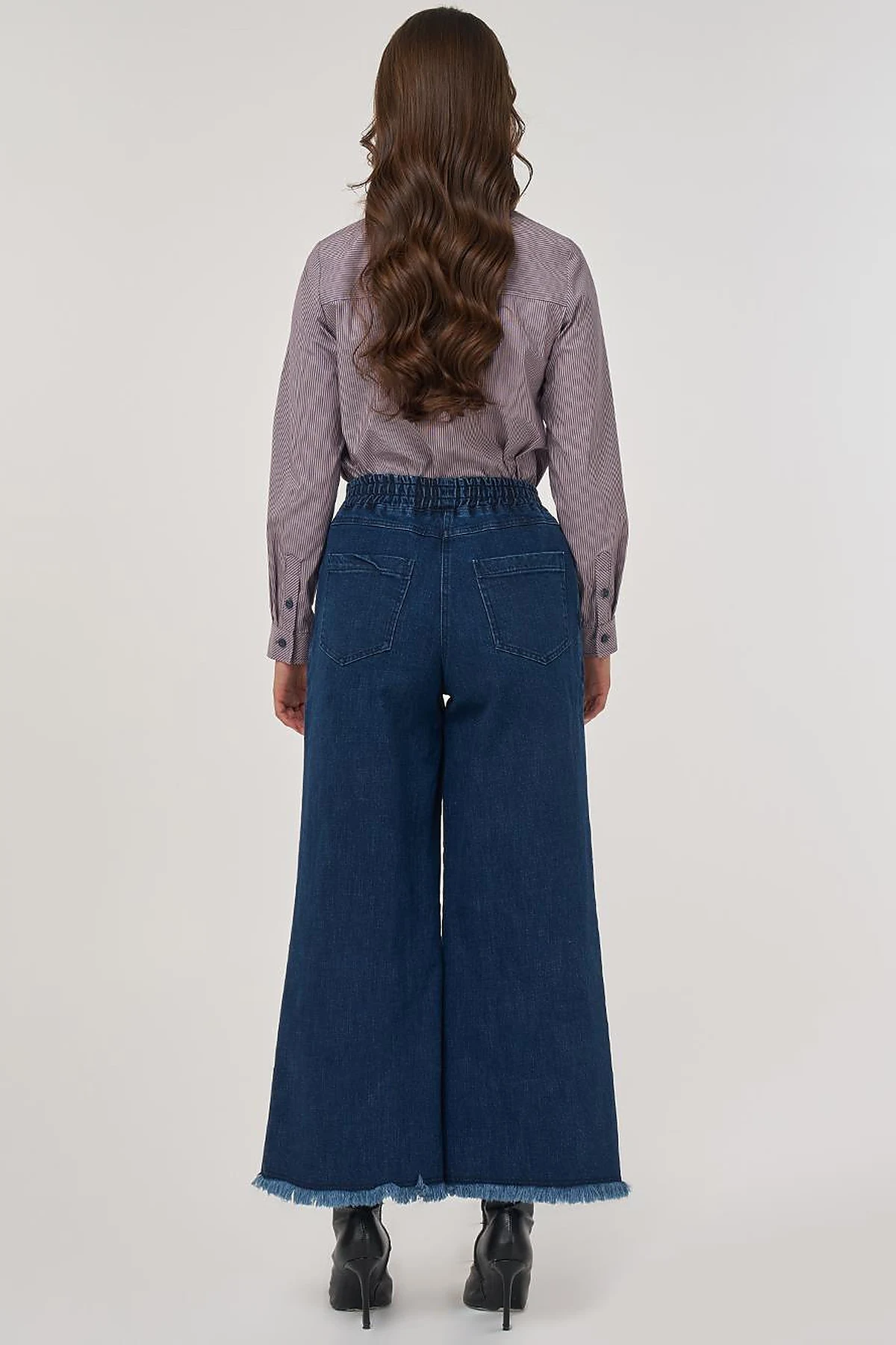 Aksesuar Detaylı Marine Fit Denim Pantolon İndigo