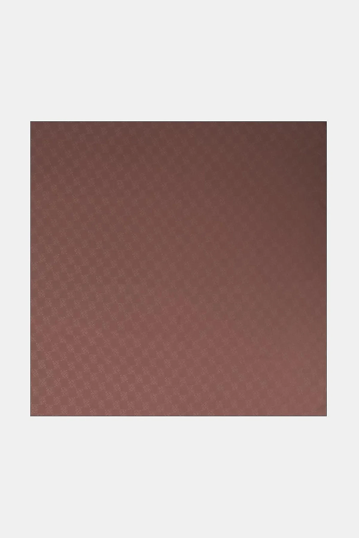 Checkered Pattern Modal Scarf Brown