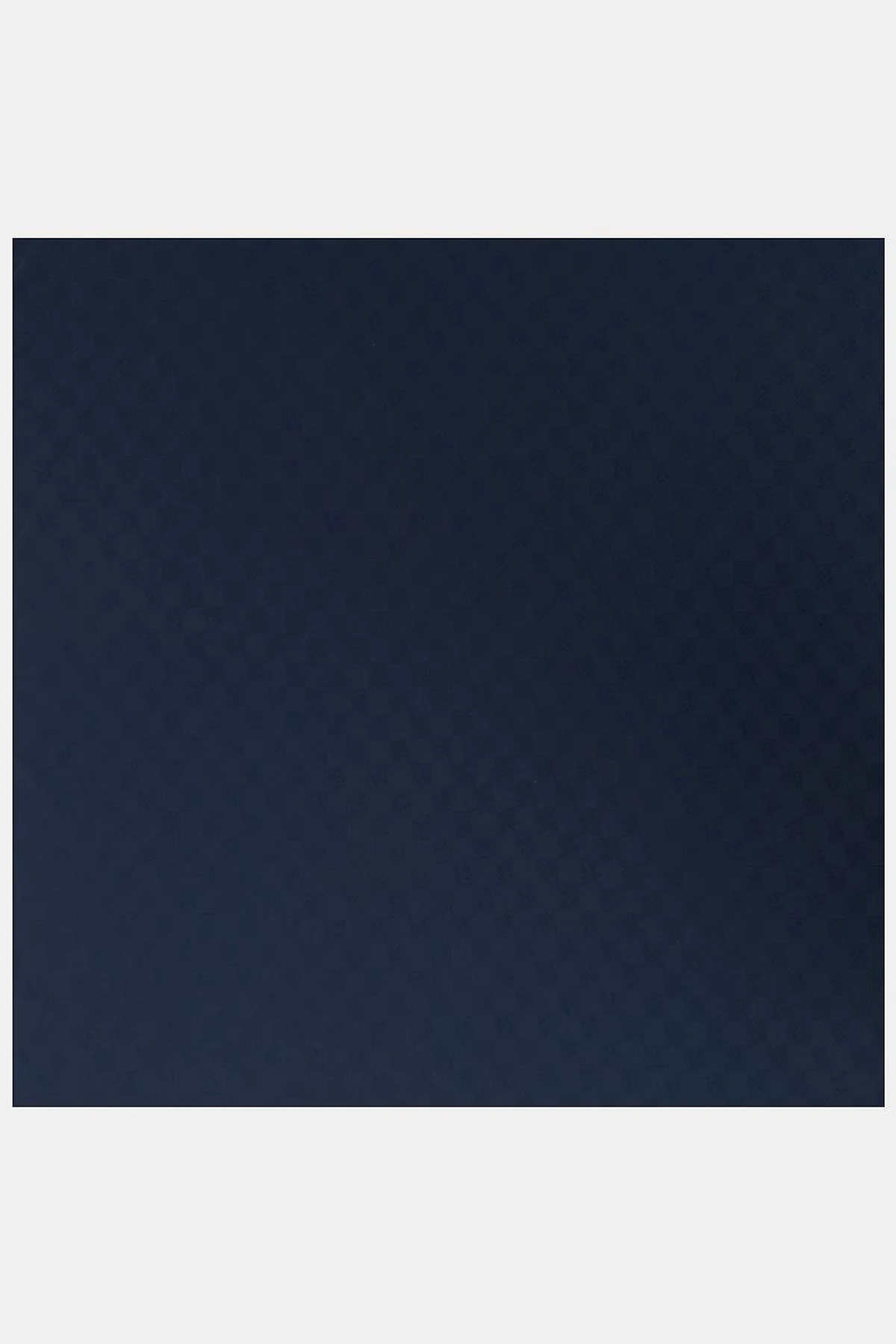 Checkered Pattern Modal Scarf Navy 