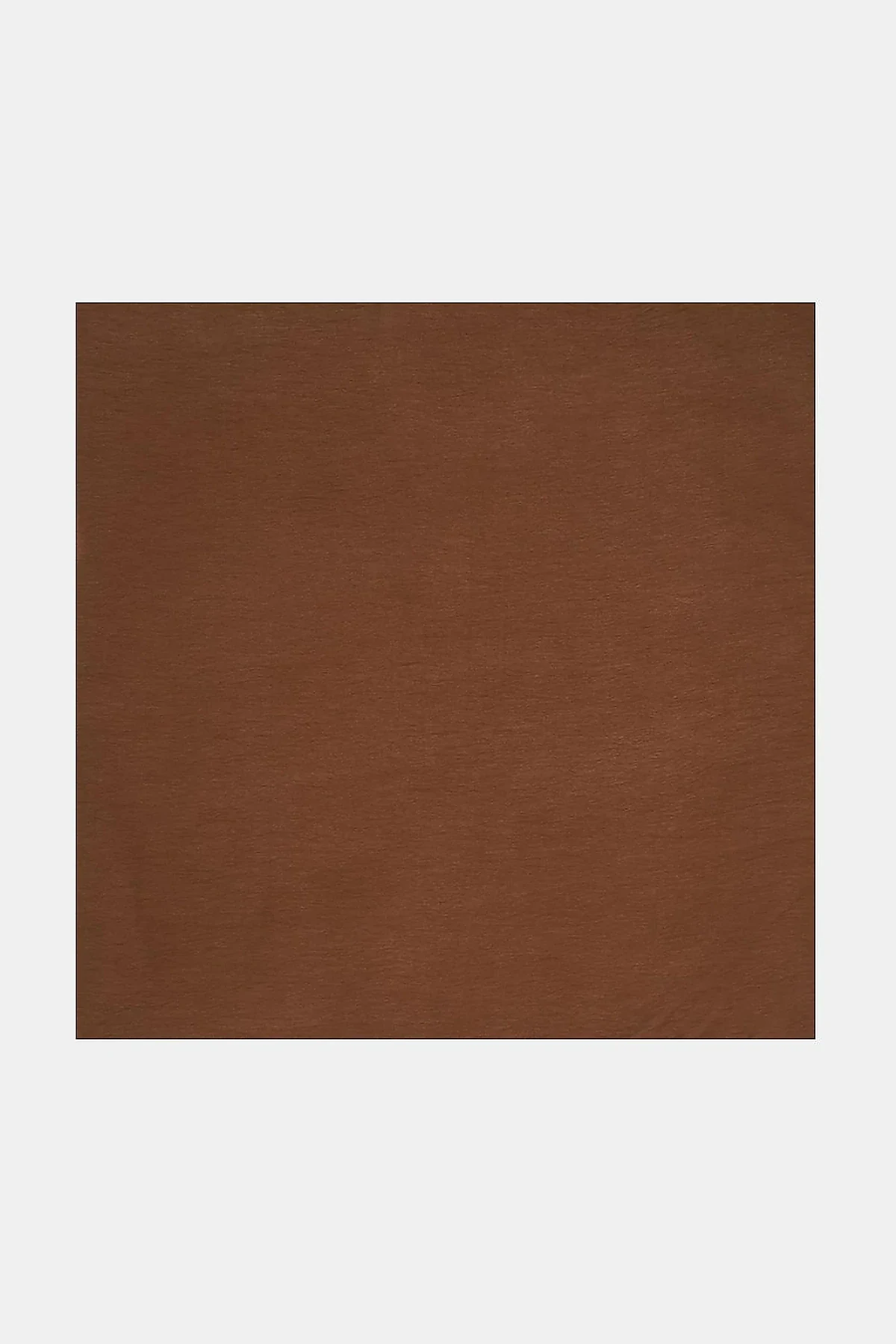 Textured Viscose Scarf – Brown