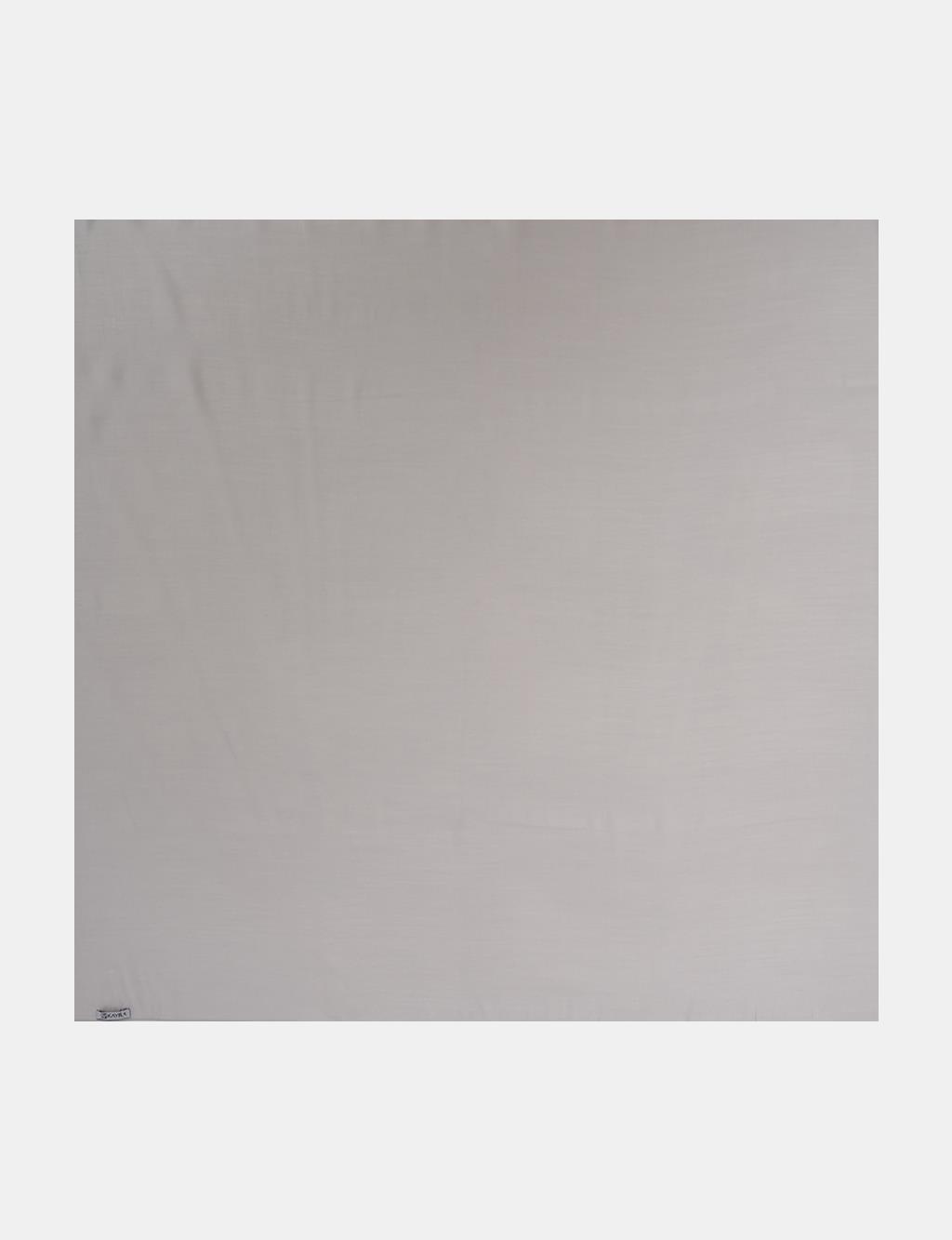 Viscose-Blend Scarf – Gray