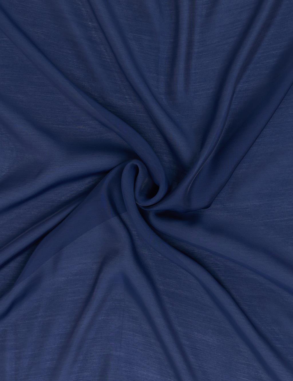 Viskon Karışımlı Eşarp Lacivert  