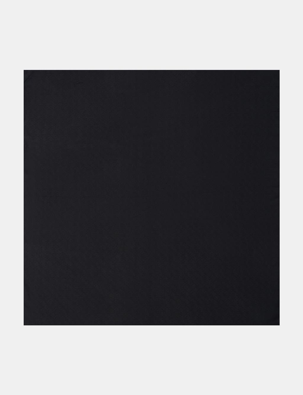 Logo Modal Scarf in Black