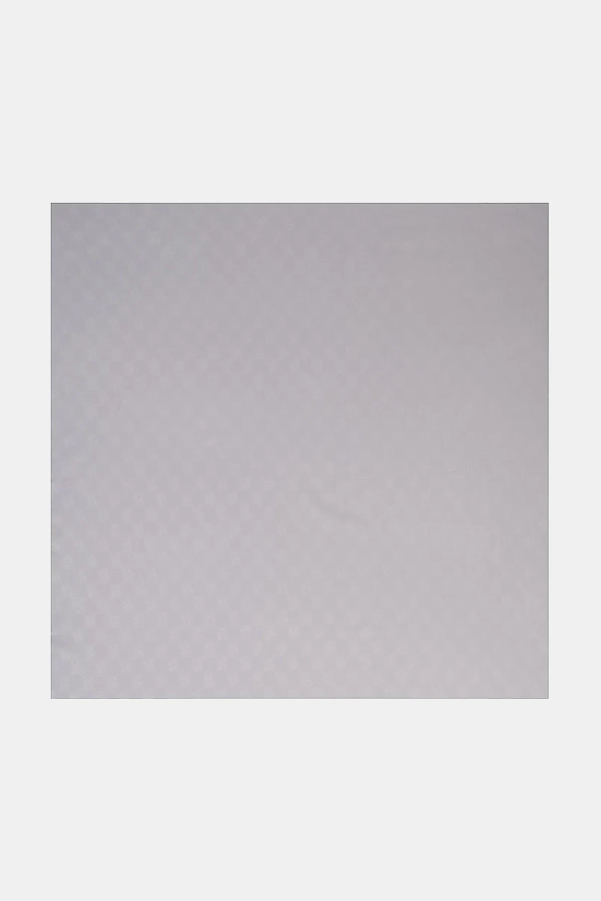 Checkerboard Pattern Modal Scarf in Gray