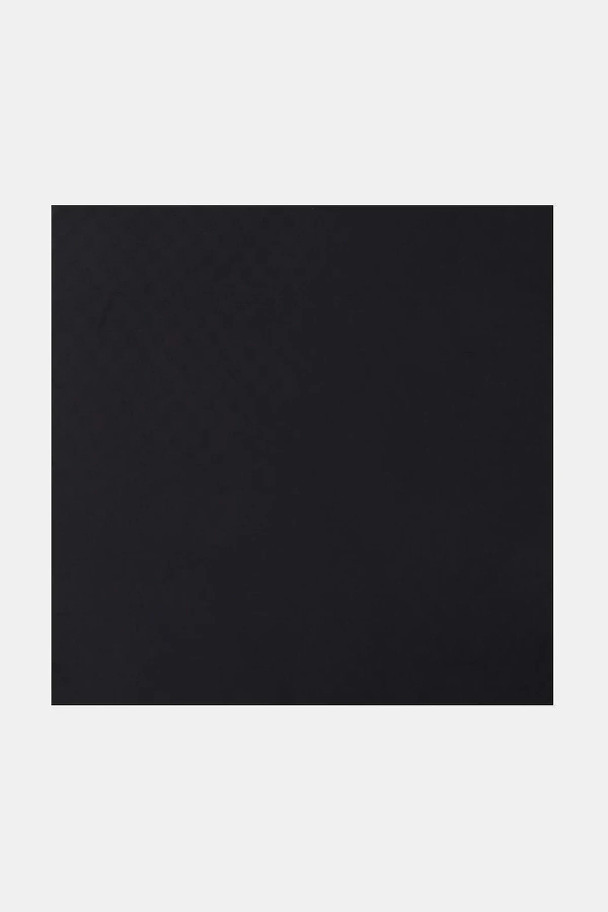 Checkerboard Pattern Modal Scarf in Black