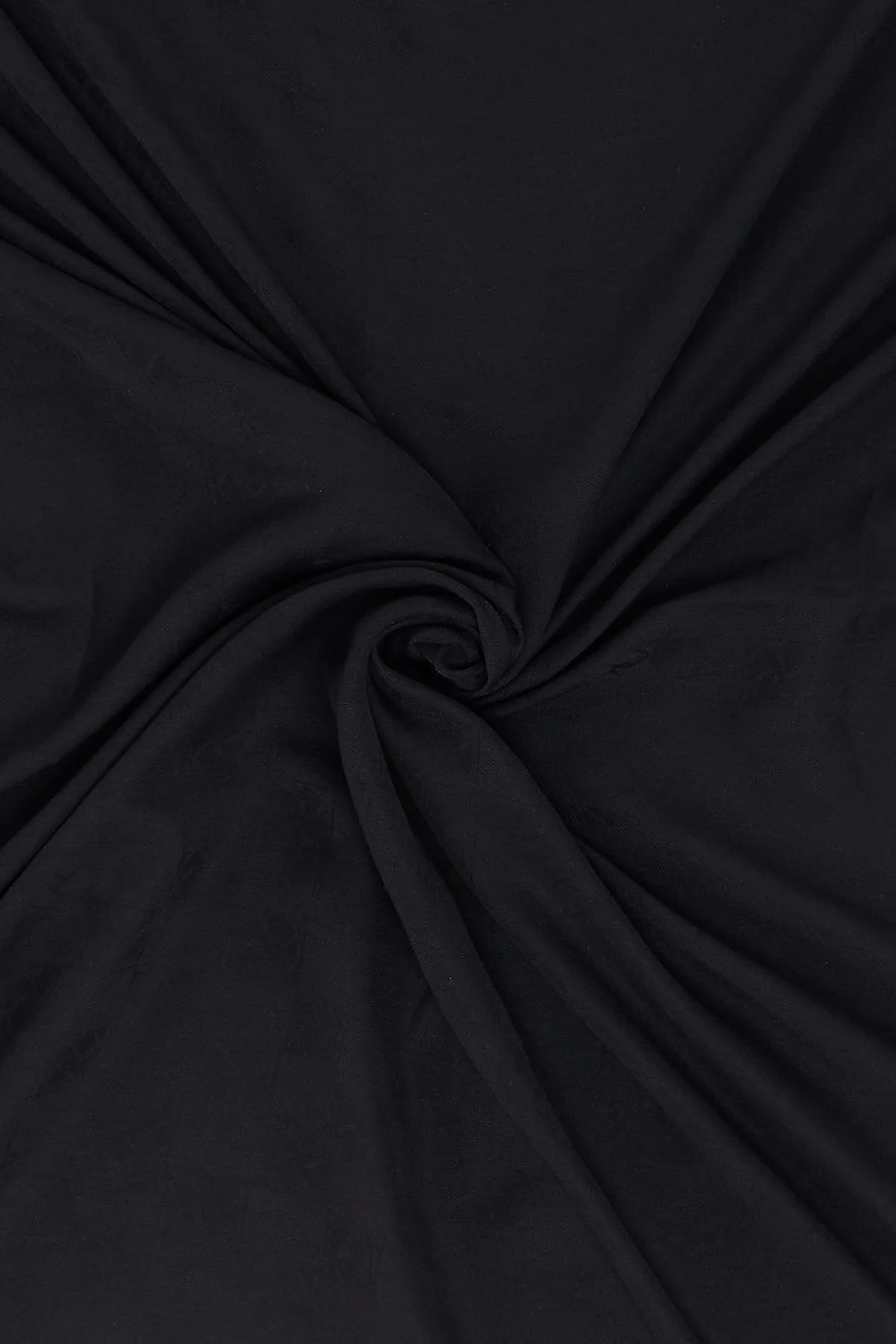 Checkerboard Pattern Modal Scarf in Black