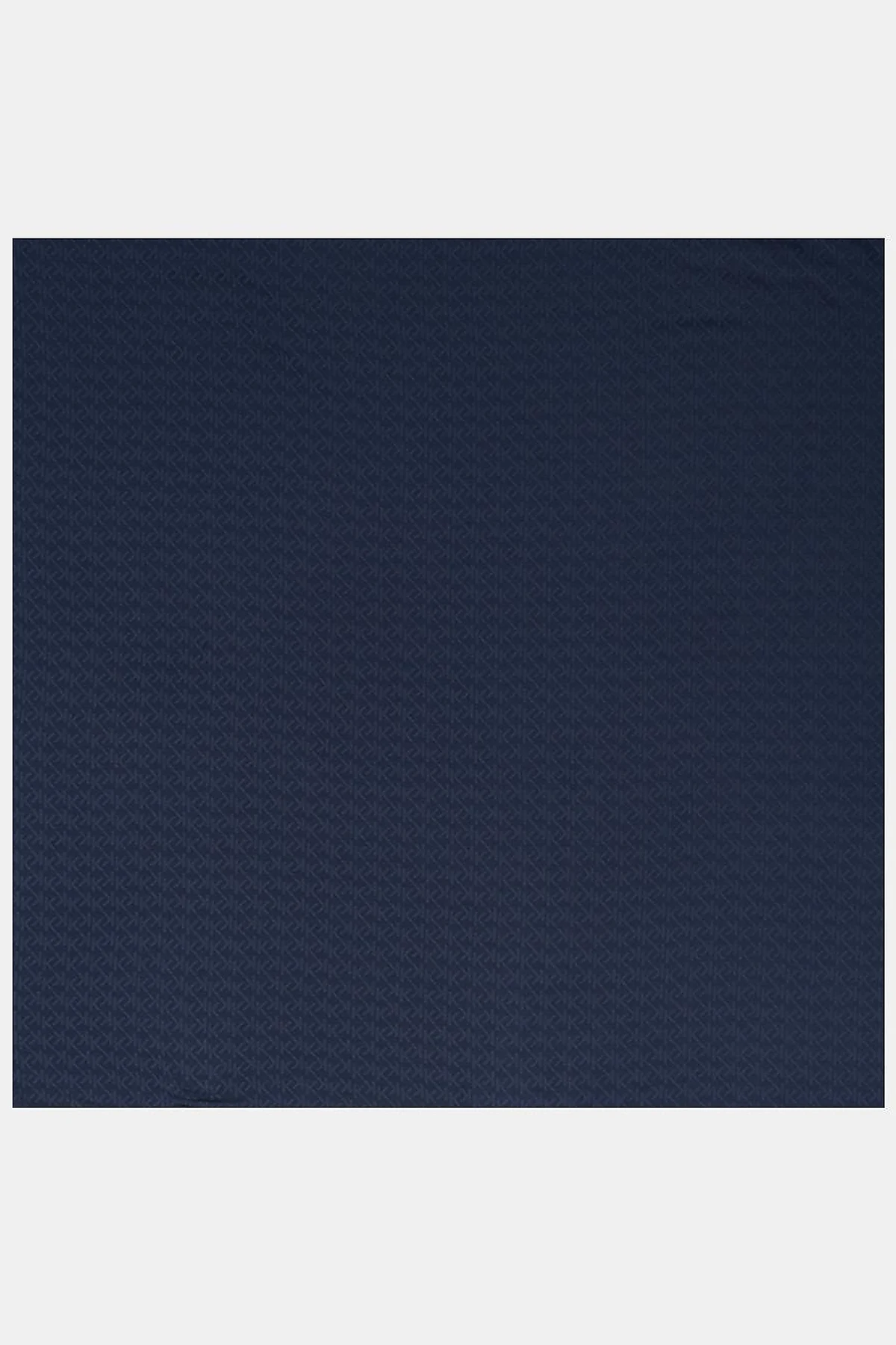 Logo Modal Scarf in Navy Blue