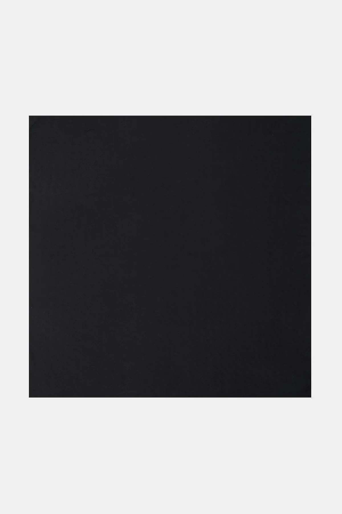 Logo Modal Scarf in Black
