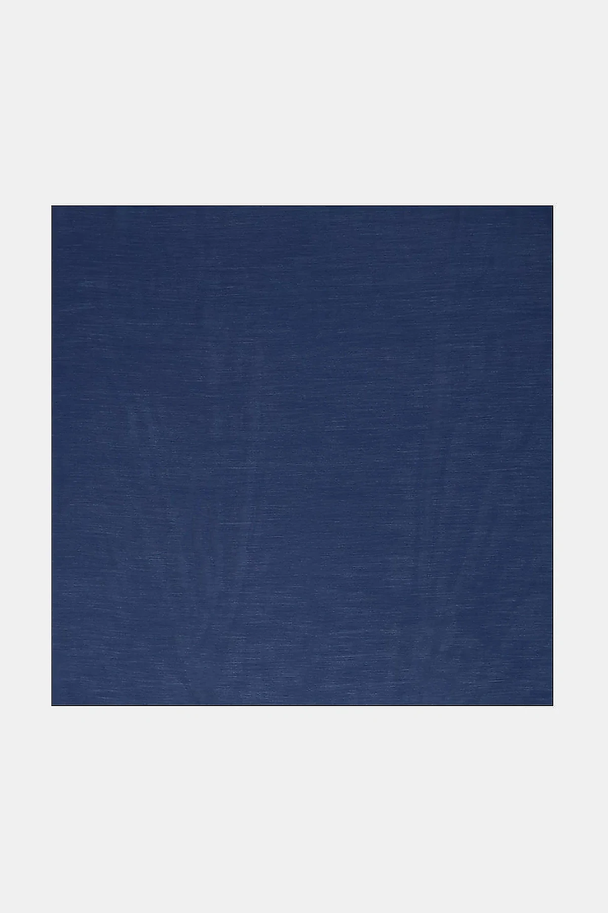 Viscose Blend Scarf in Navy Blue