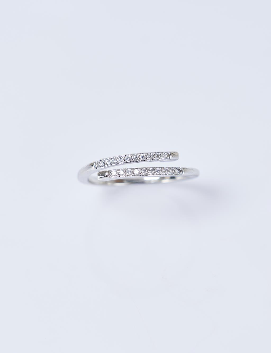 Double-Face Ring Silver