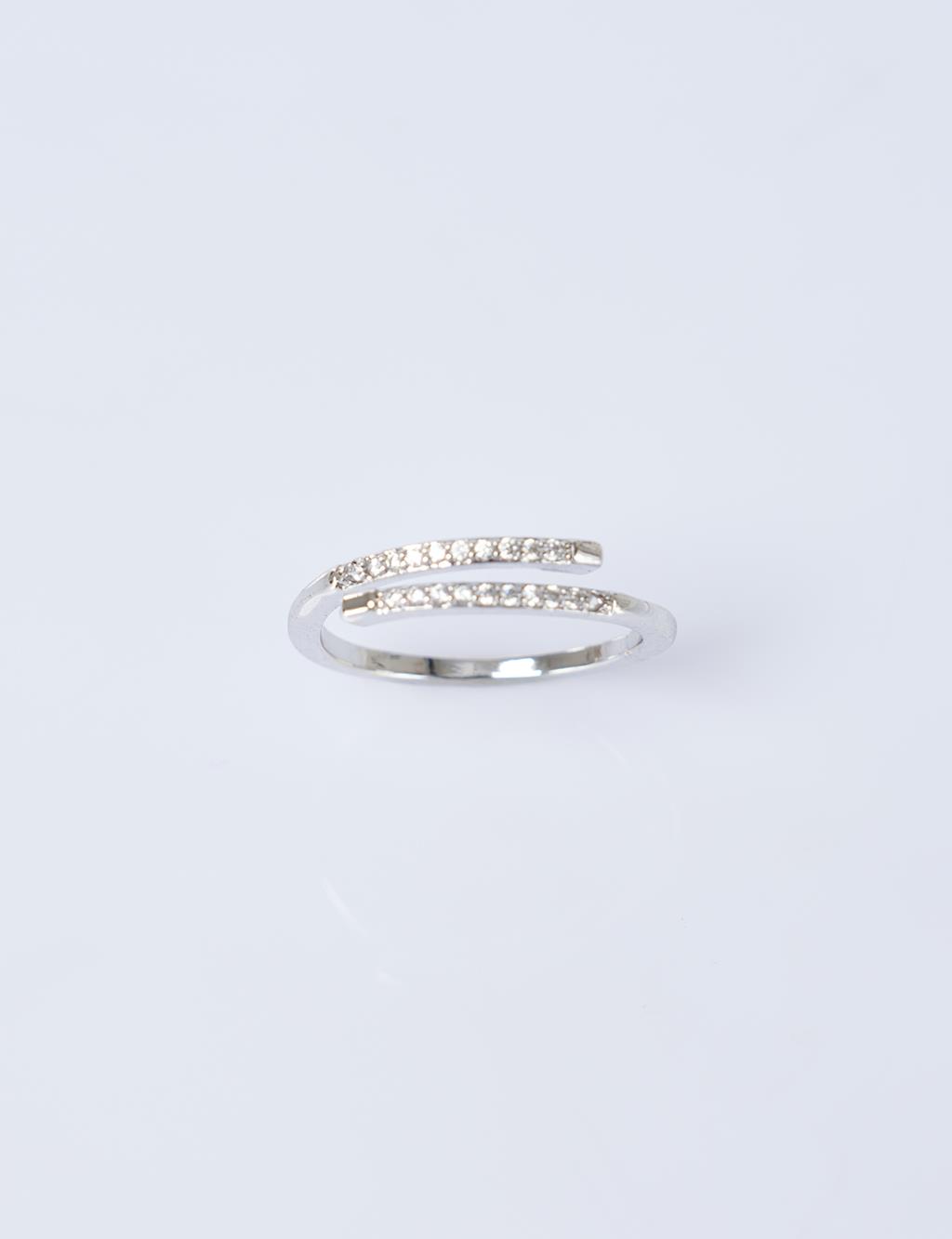 Double-Face Ring Silver