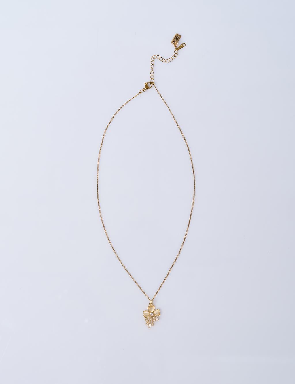 Minimal Figürlü Kolye Gold