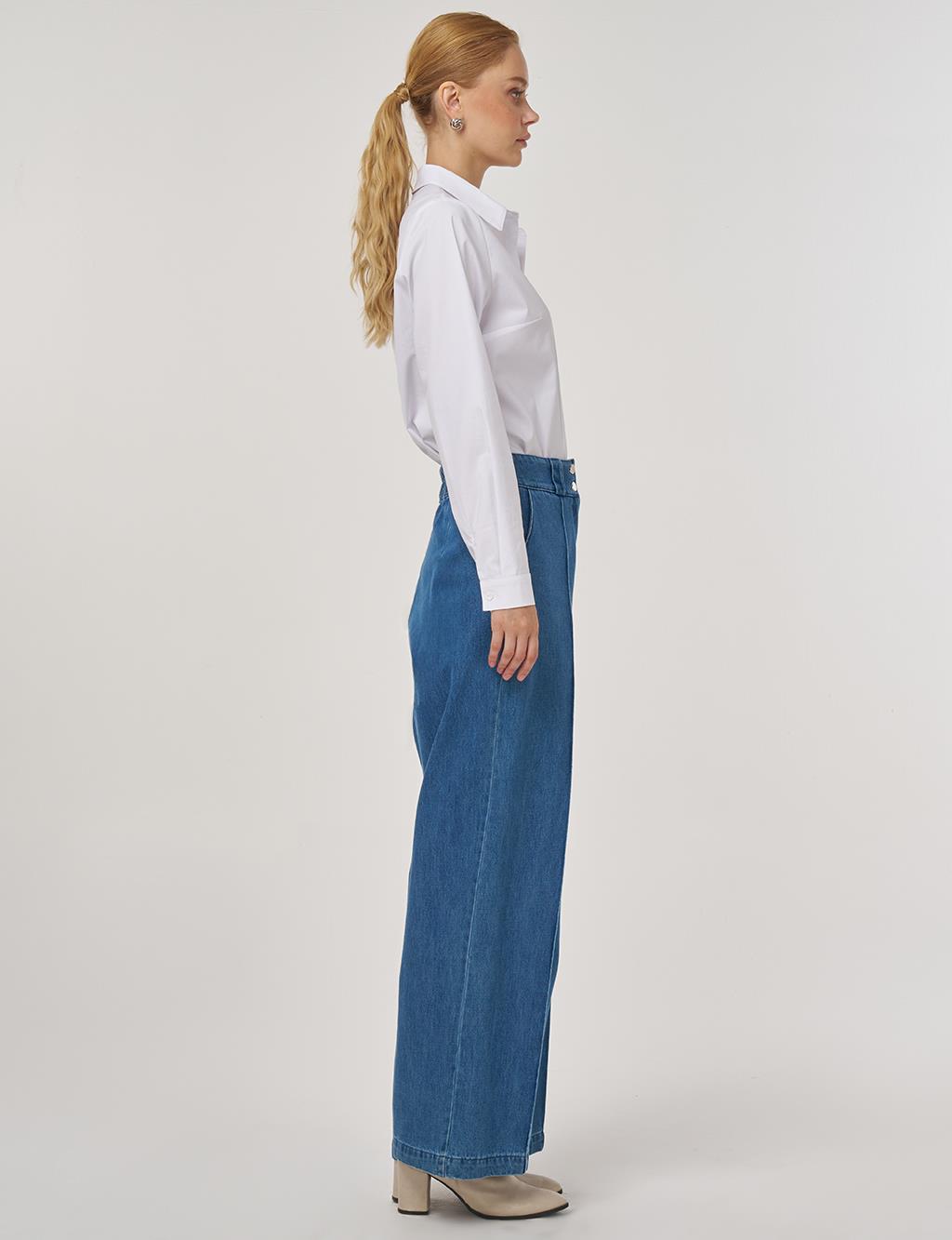 Marine Fit Denim Pantolon İndigo