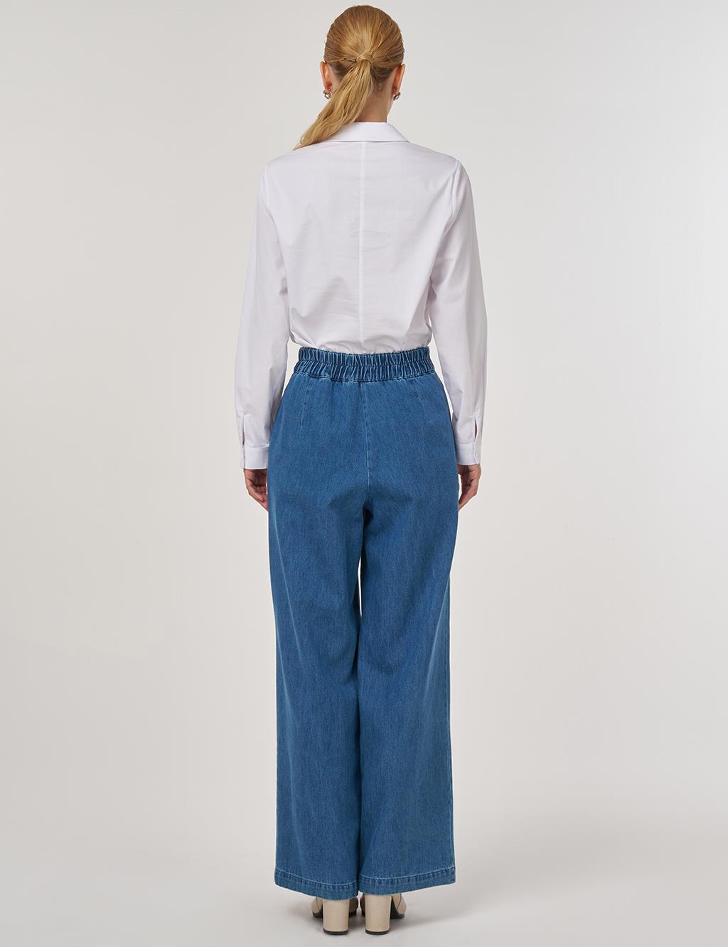 Marine Fit Denim Pantolon İndigo