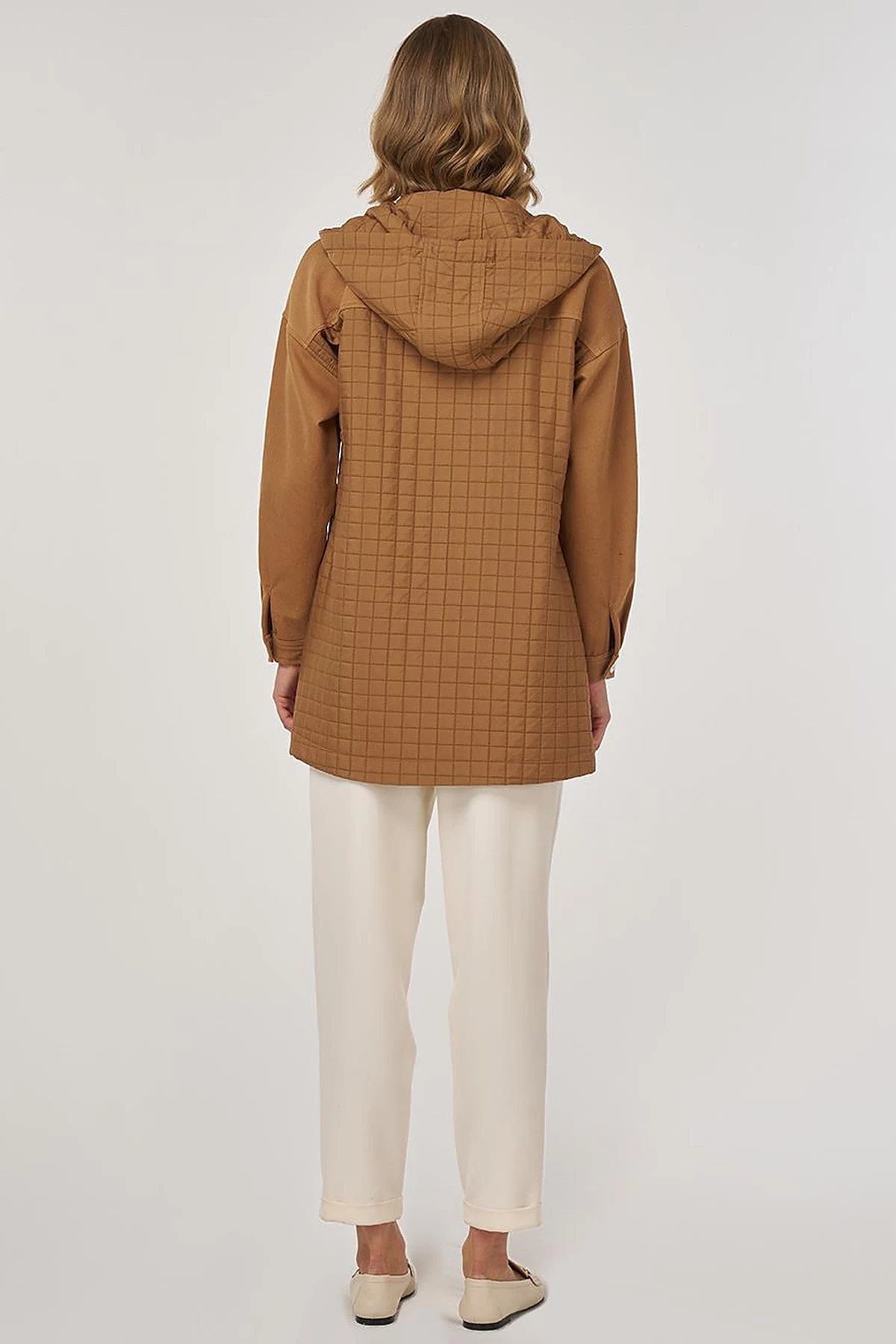 Pocket-Detailed Sweatshirt Tobacco