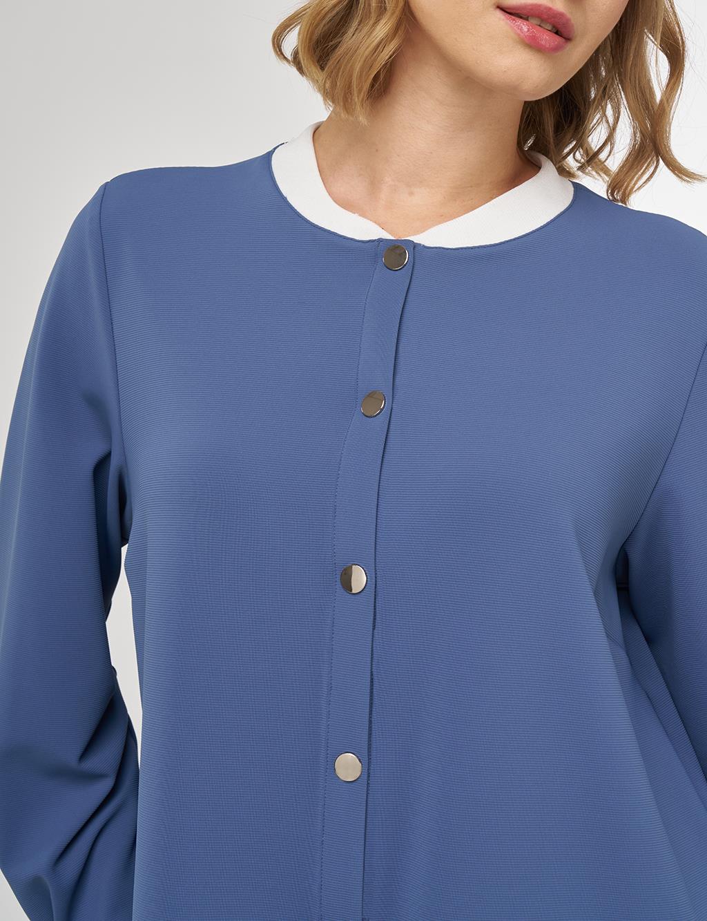 Relaxed Fit Tunic Indigo