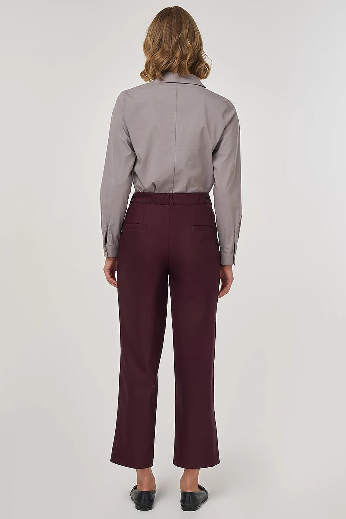 Torba Cepli Kanvas Pantolon Bordo