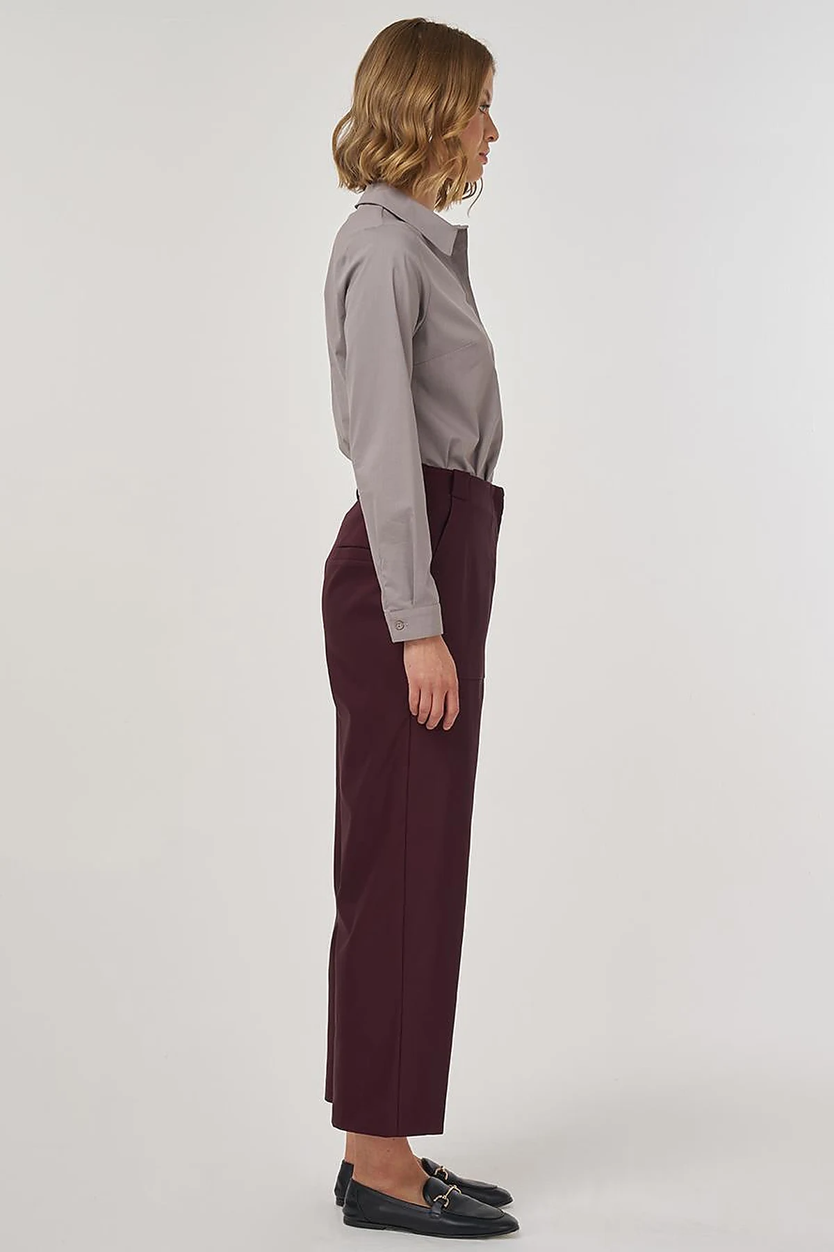 Torba Cepli Kanvas Pantolon Bordo