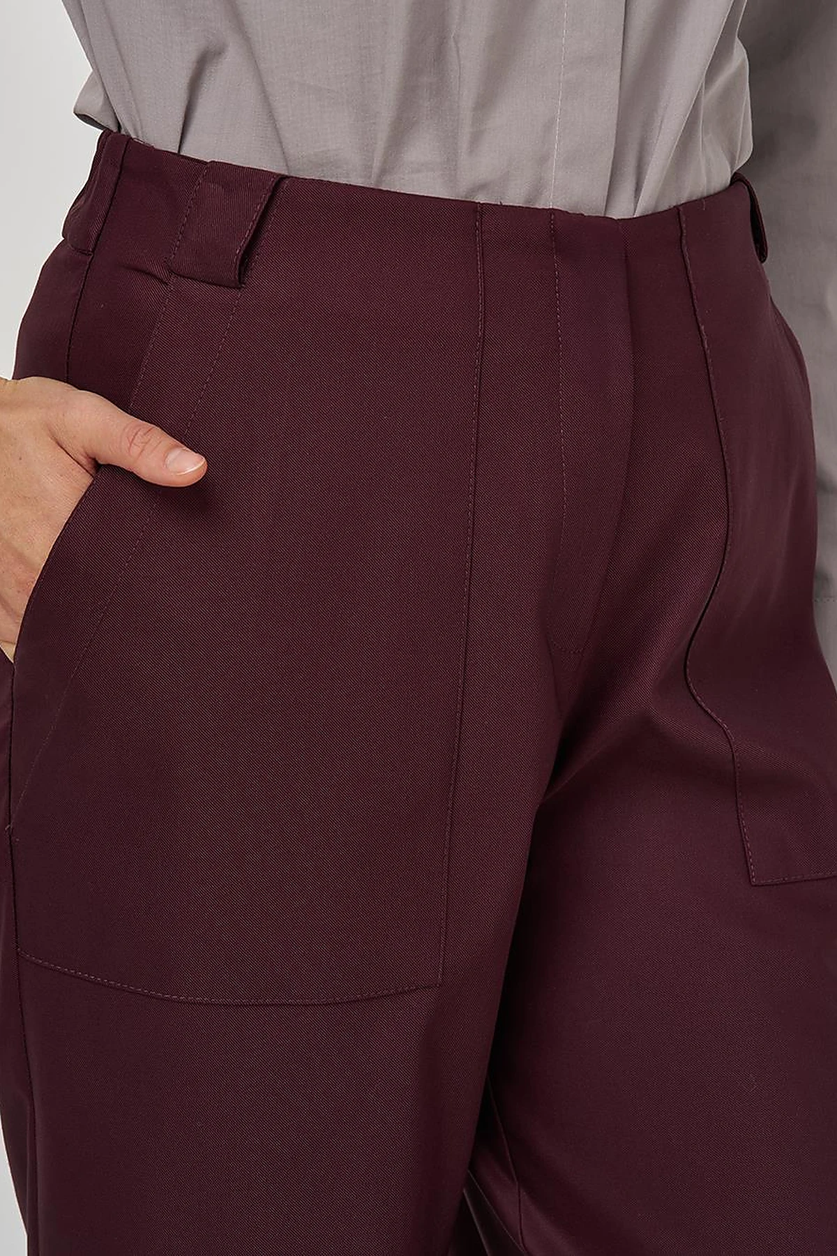 Torba Cepli Kanvas Pantolon Bordo