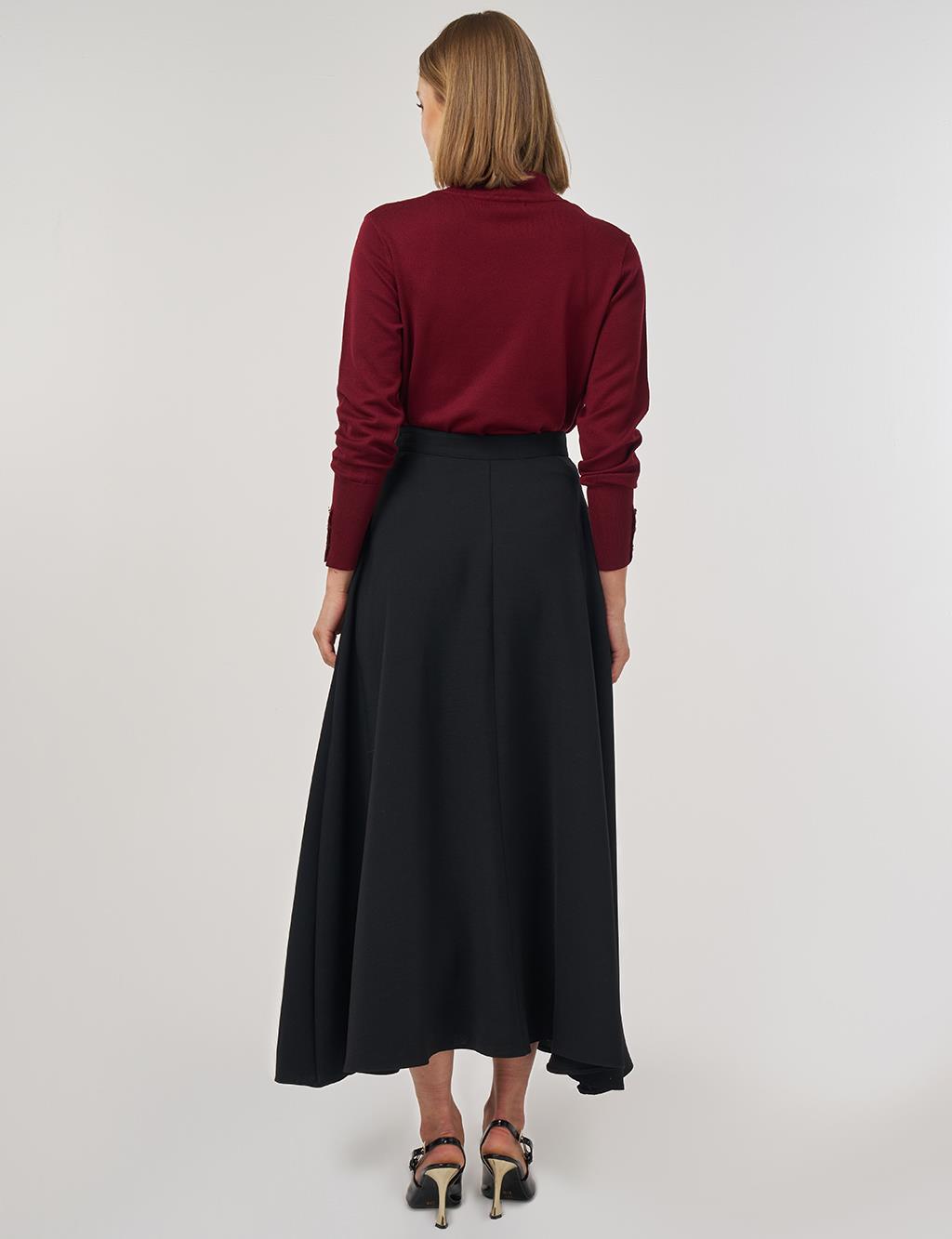 Kloş Etek Siyah 