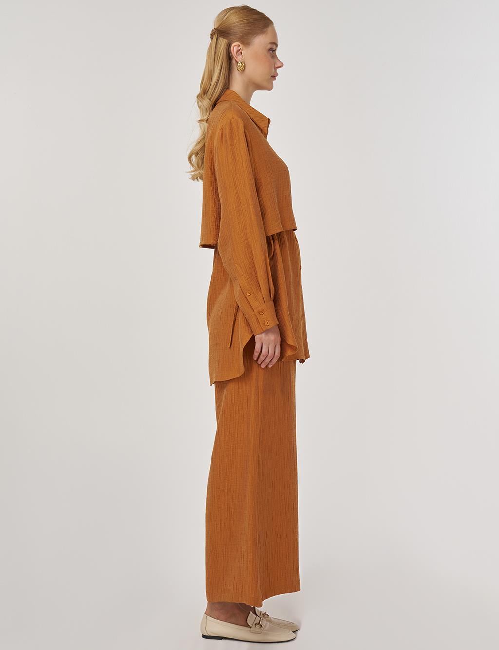 Aller-Detail Two-Piece Set in Pumpkin