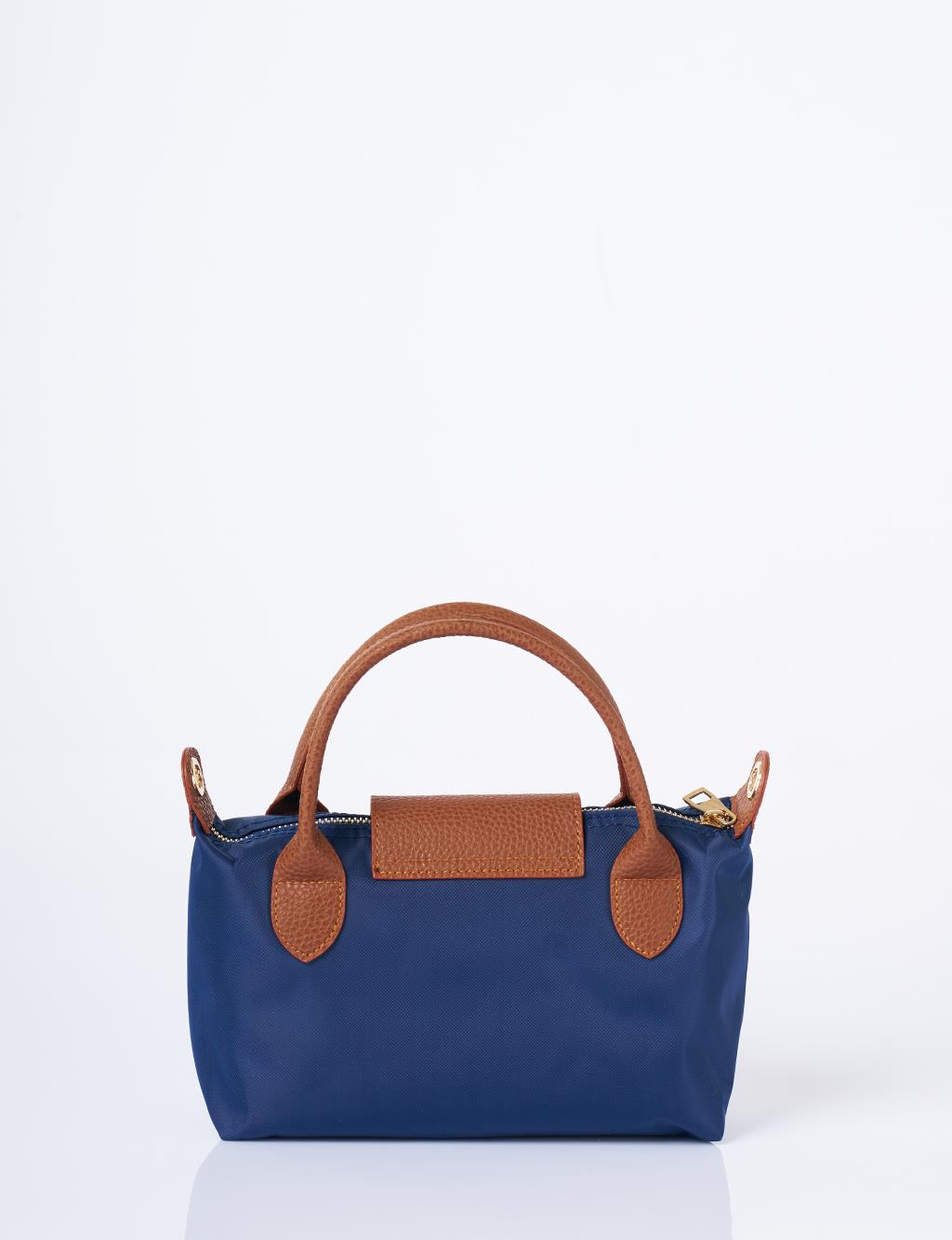 Orta Boy Kumaş Çanta Lacivert